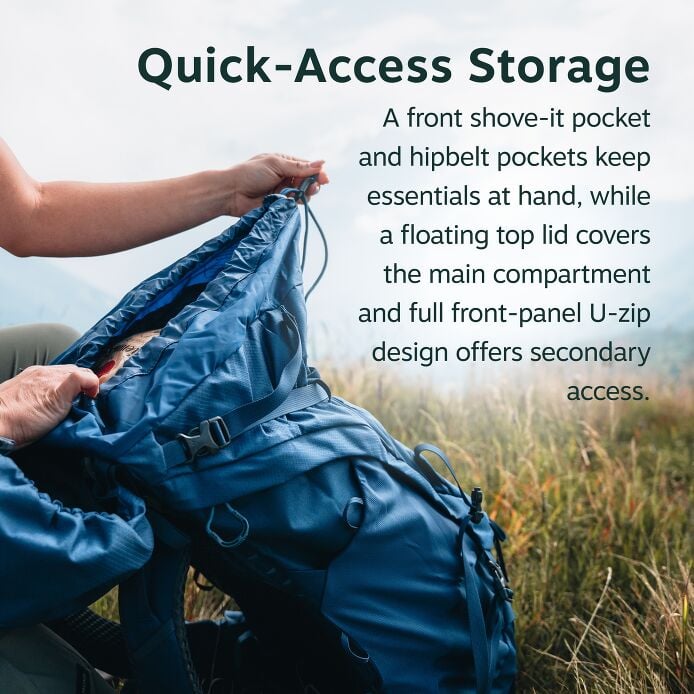 Kyte™ LT 65 Backpacking Pack - US 7168