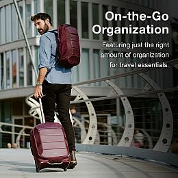 Ozone 2-Wheel 40L/21" Carry-On Luggage - US 0738